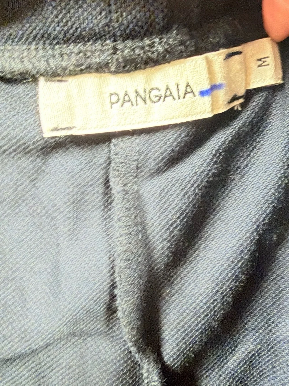 Pangaia Black Skull graphic Distressed short 100% Cotton Size M